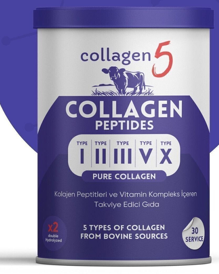 Cutie Collagen5, peptide de colagen bovin, 30 de porții